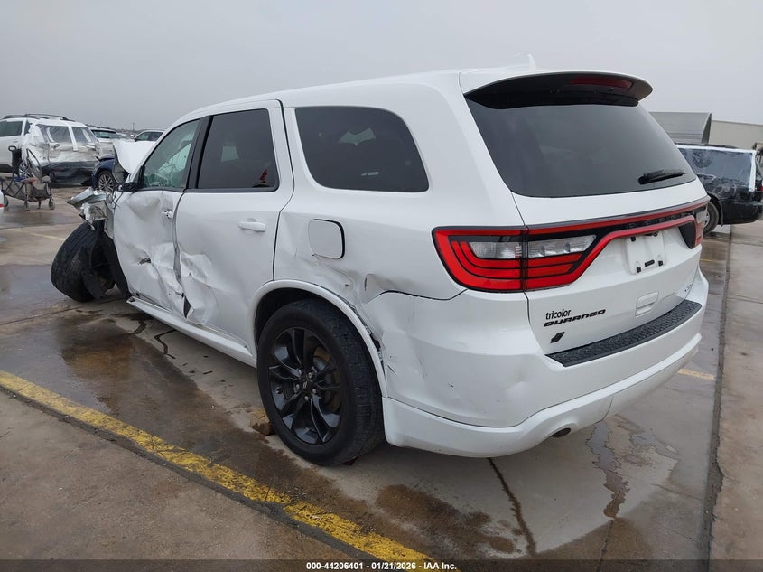 Vin: 1c4rdjag9nc217467, lot: 44702402, dodge durango sxt awd 20223