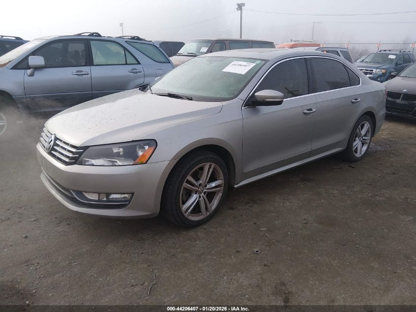 2014 Volkswagen Passat 2.0L Tdi Sel Premium