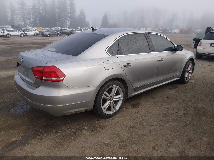 2014 Volkswagen Passat 2.0L Tdi Sel Premium