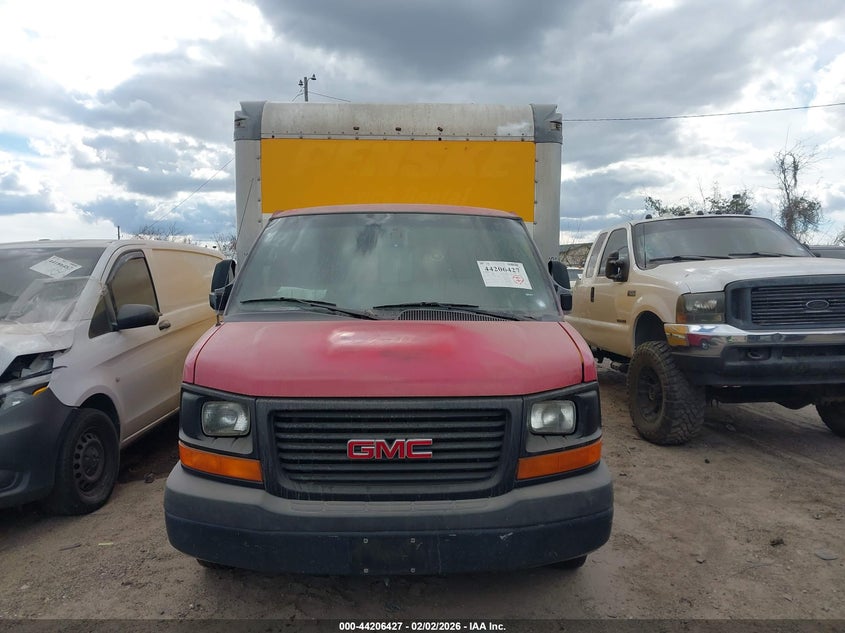 2014 Gmc Savana Cutaway 3500 red Lot 111044206427 Vin 1GD374CG2E1907032