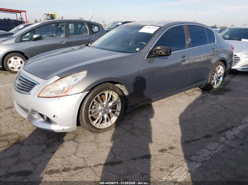 2010 Infiniti G37 Journey