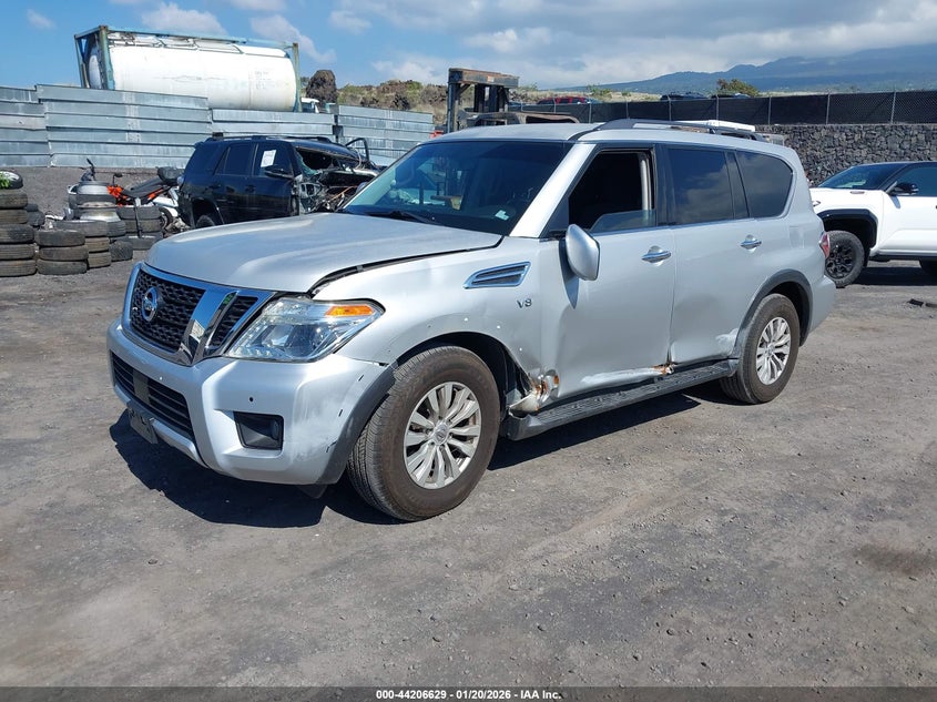 2018 Nissan Armada Sv JN8AY2ND6JX002224 photo 1