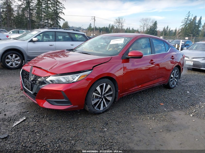 2021 Nissan Sentra Sv Xtronic Cvt