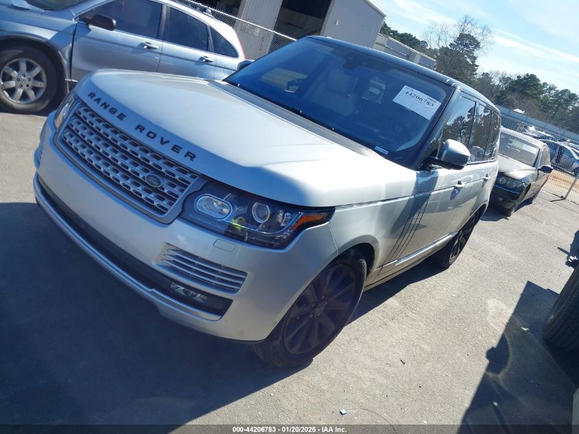 2017 Land Rover Range Rover 3.0L V6 Supercharged Hse