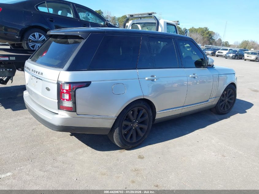 2017 Land Rover Range Rover 3.0L V6 Supercharged Hse