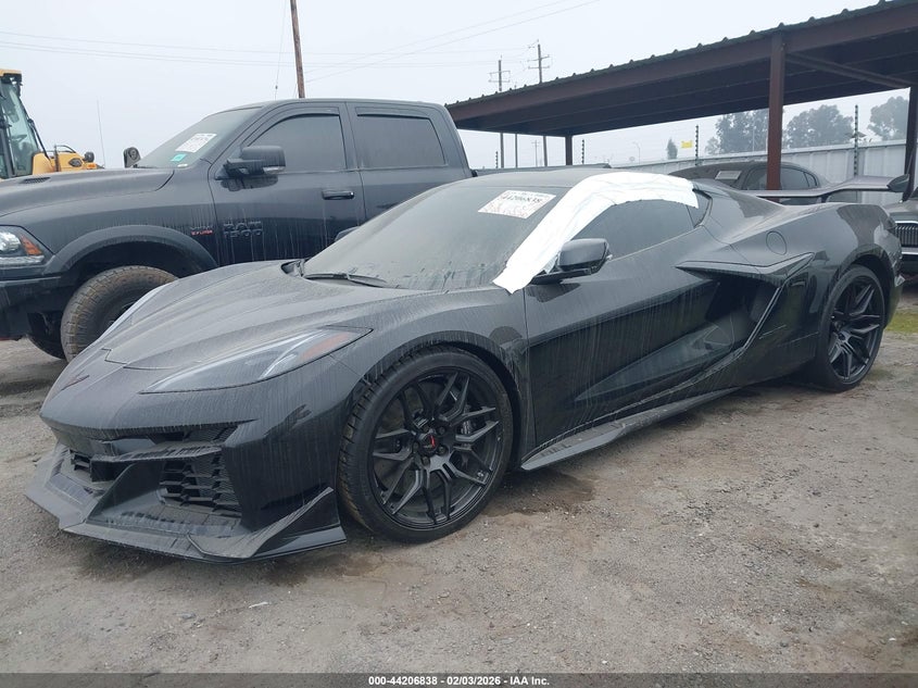 Vin: 1g1yf2d33p5601541, lot: 44702839, chevrolet corvette z06 rwd  3lz 20232