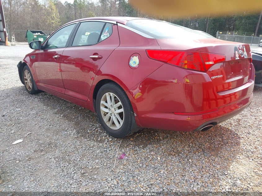 2012 Kia Optima 2.4 Lx Unknown Lot 111044206950 Vin 5XXGM4A76CG063936