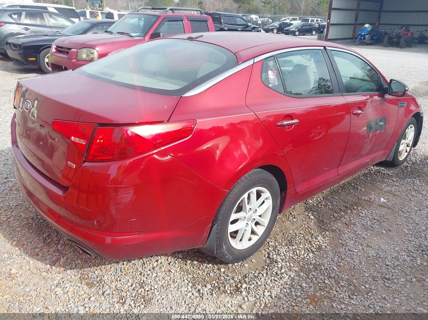 2012 Kia Optima 2.4 Lx Unknown Lot 111044206950 Vin 5XXGM4A76CG063936