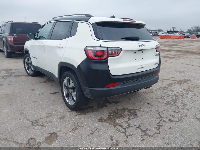 Vin: 3c4njdcb6lt196010, lot: 44702980, jeep compass limited 4x4 20203