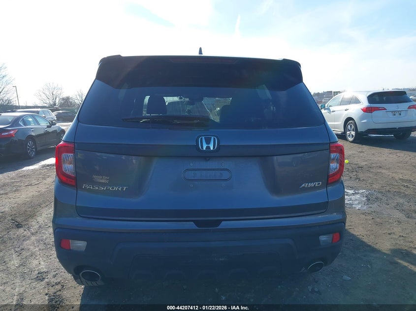 2020 Honda Passport Awd Ex-L VIN: 5FNYF8H50LB010341 Lot: 44207412
