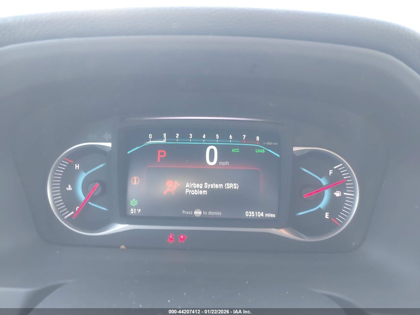 2020 Honda Passport Awd Ex-L VIN: 5FNYF8H50LB010341 Lot: 44207412