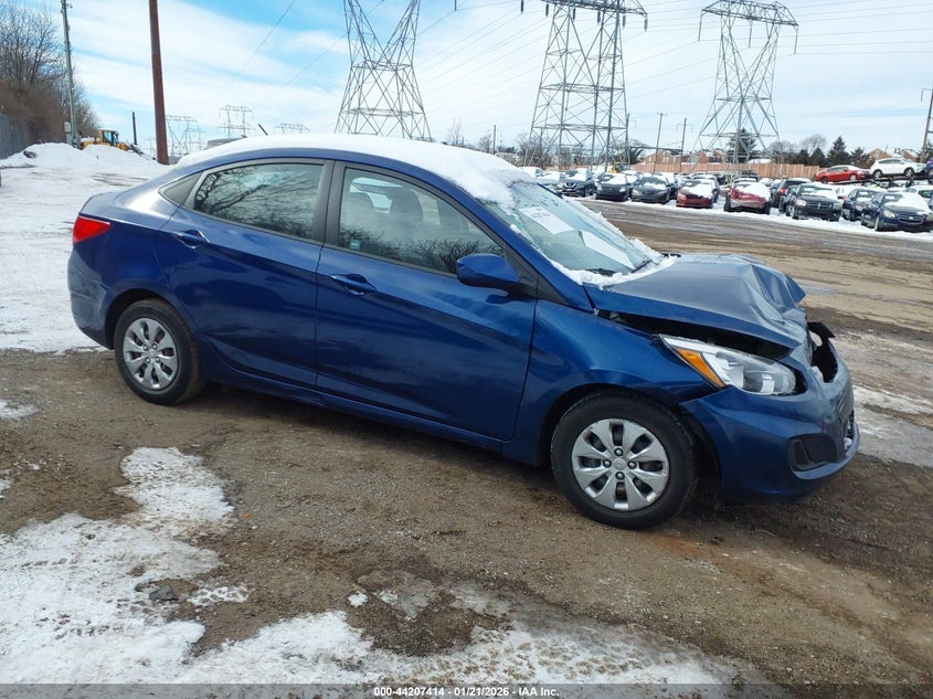 VIN KMHCT4AE8HU205555 2017 HYUNDAI ACCENT SE