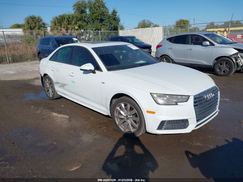 2018 Audi A4 2.0T Ultra Premium