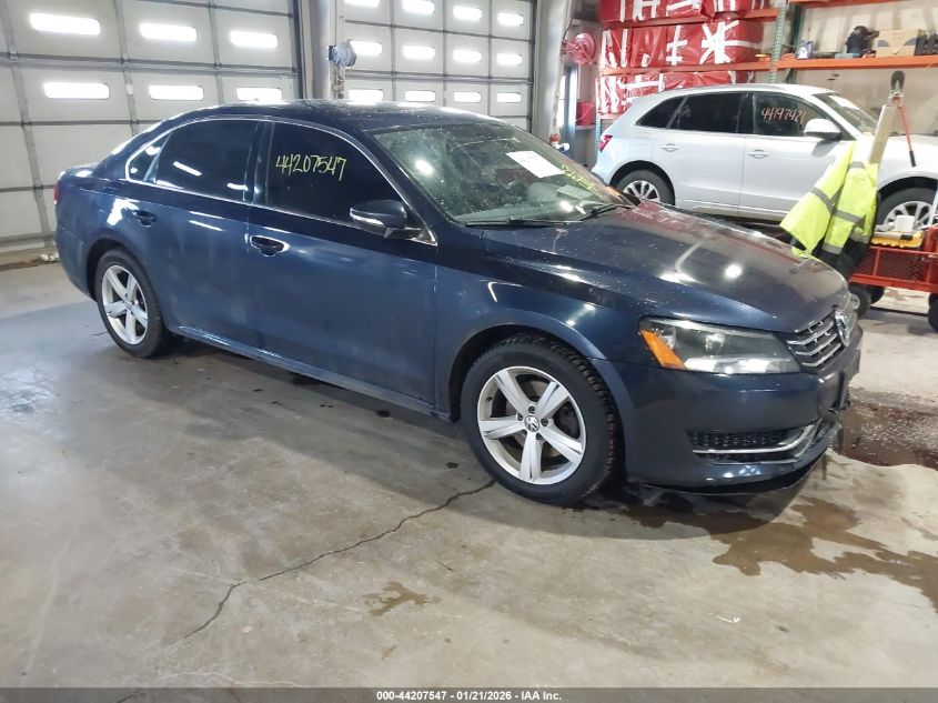 2012 Volkswagen Passat 2.0L Tdi Se