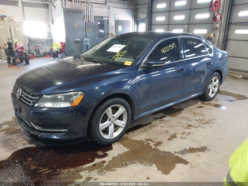 2012 Volkswagen Passat 2.0L Tdi Se