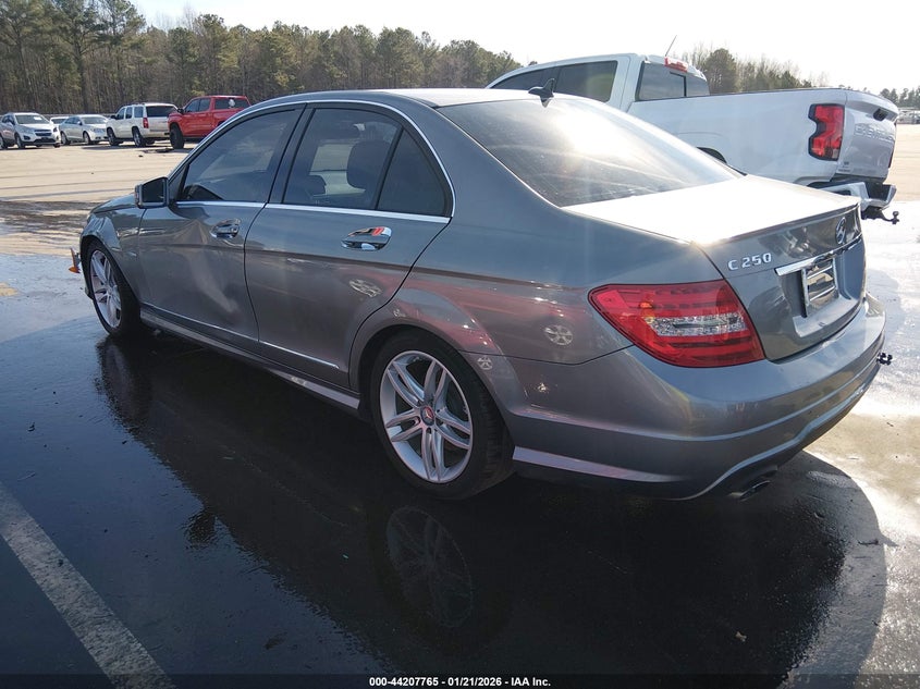 2012 Mercedes-Benz C 250 Sport