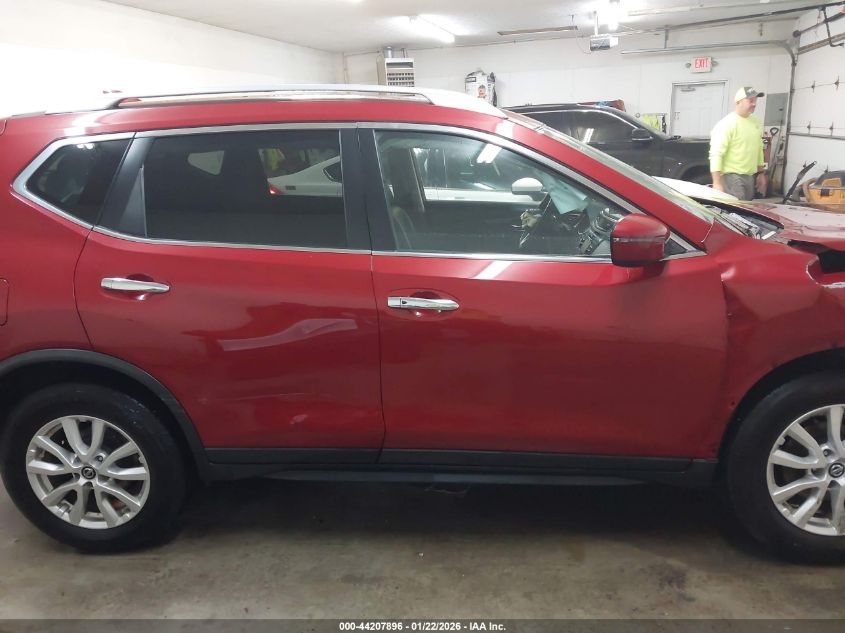 2017 Nissan Rogue Sv VIN: JN8AT2MV4HW267880 Lot: 44207896