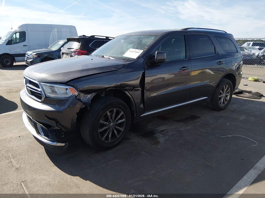 2017 Dodge Durango Sxt Awd