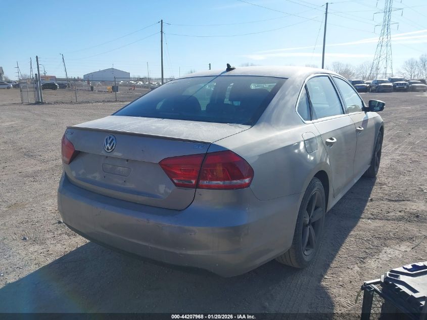2013 Volkswagen Passat 2.5L Se