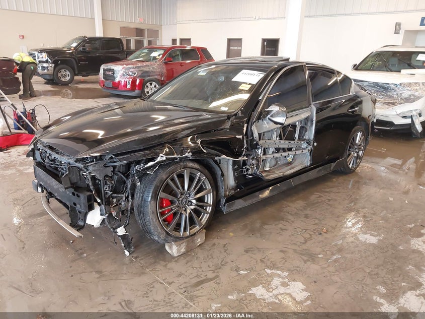 2018 Infiniti Q50 3.0T Red Sport 400