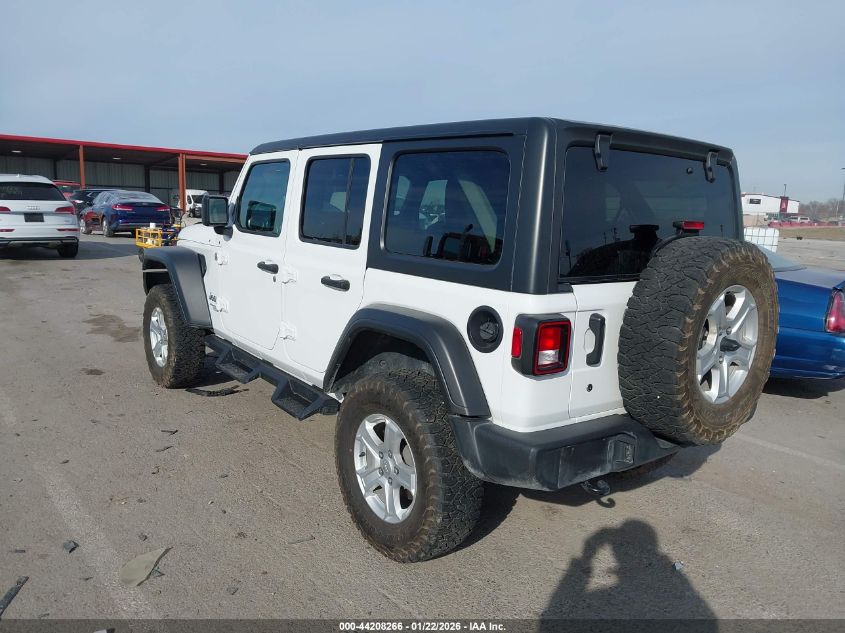 2020 Jeep Wrangler Unlimited Sport S 4X4