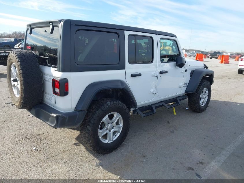 2020 Jeep Wrangler Unlimited Sport S 4X4