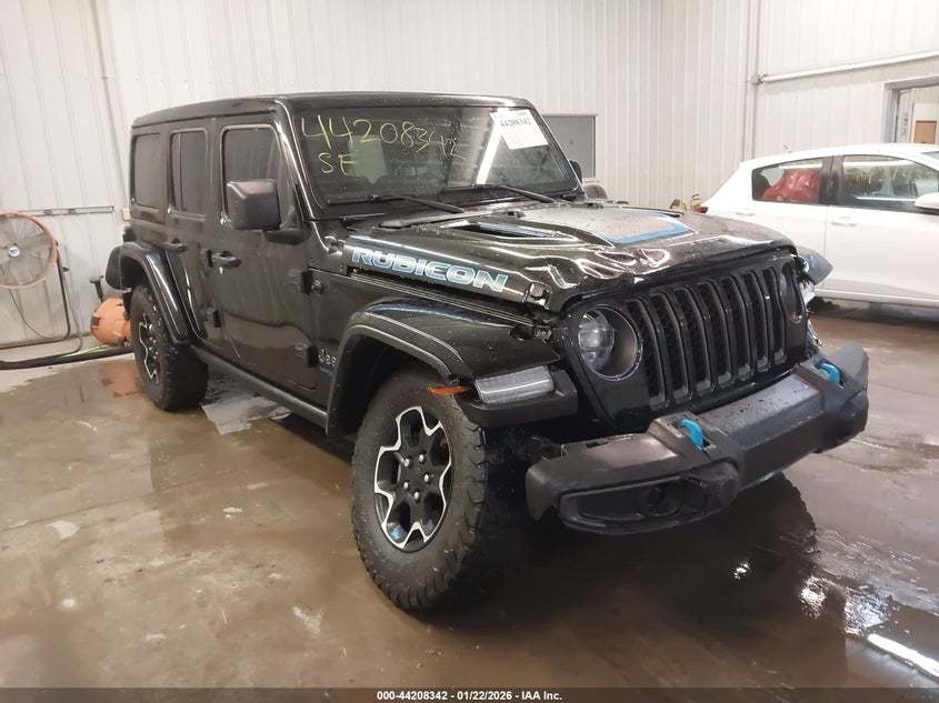 2022 Jeep Wrangler 4Xe Unlimited Rubicon 4X4