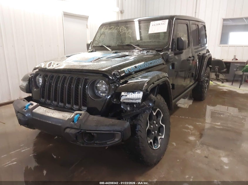 2022 Jeep Wrangler 4Xe Unlimited Rubicon 4X4