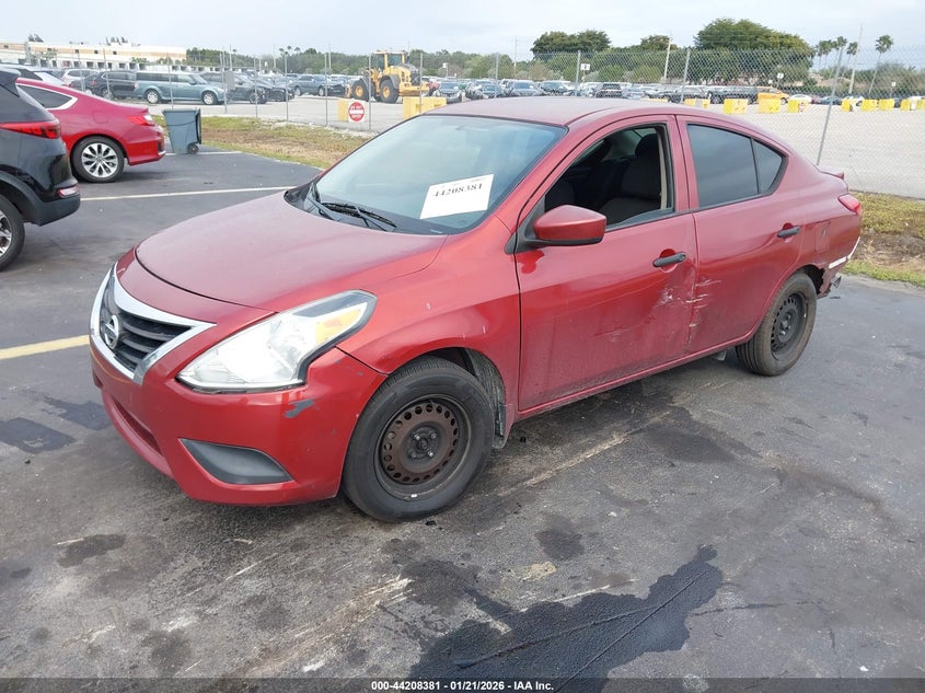 Vin: 3n1cn7ap4jl805302, lot: 44704398, nissan versa 1.6 s+ 20182