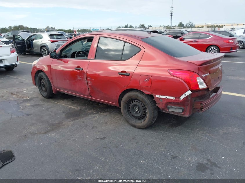 Vin: 3n1cn7ap4jl805302, lot: 44704398, nissan versa 1.6 s+ 20183