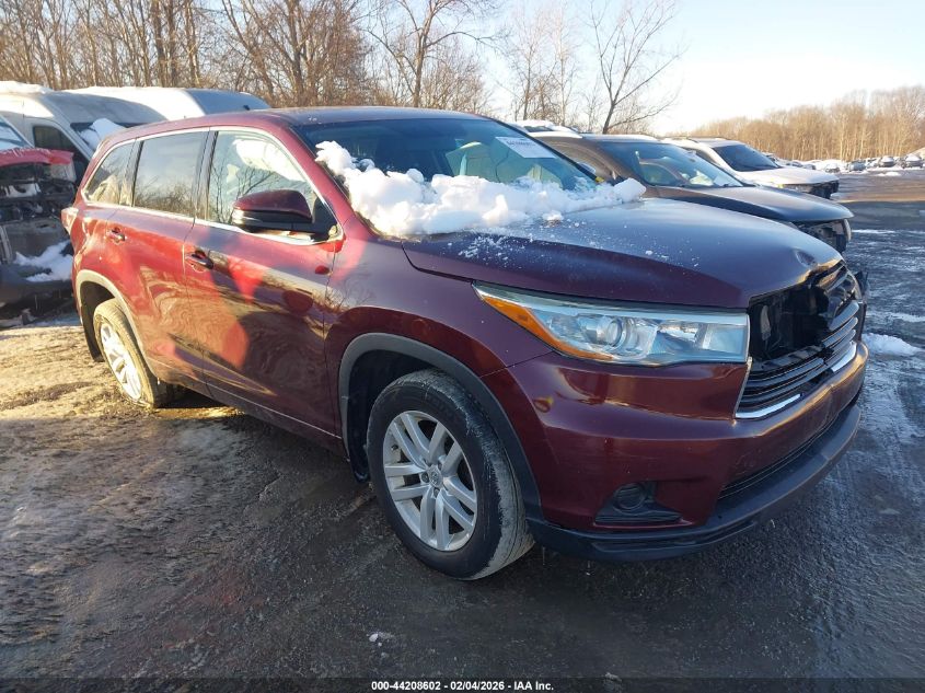 2015 Toyota Highlander