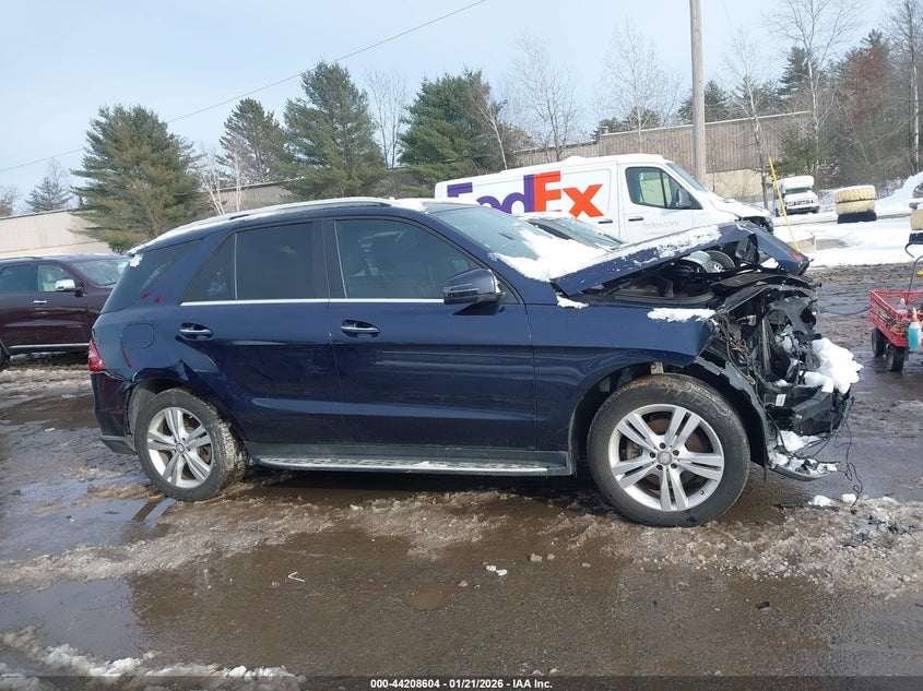 2014 Mercedes-Benz Ml 350 4Matic VIN: 4JGDA5HB3EA430474 Lot: 44208604