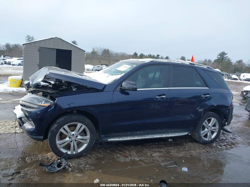 2014 Mercedes-Benz Ml 350 4Matic VIN: 4JGDA5HB3EA430474 Lot: 44208604