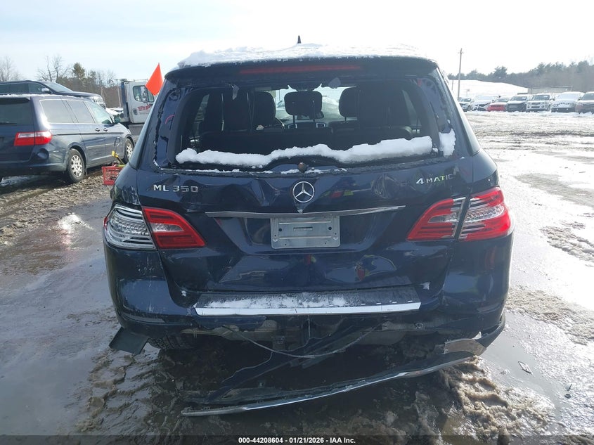 2014 Mercedes-Benz Ml 350 4Matic VIN: 4JGDA5HB3EA430474 Lot: 44208604