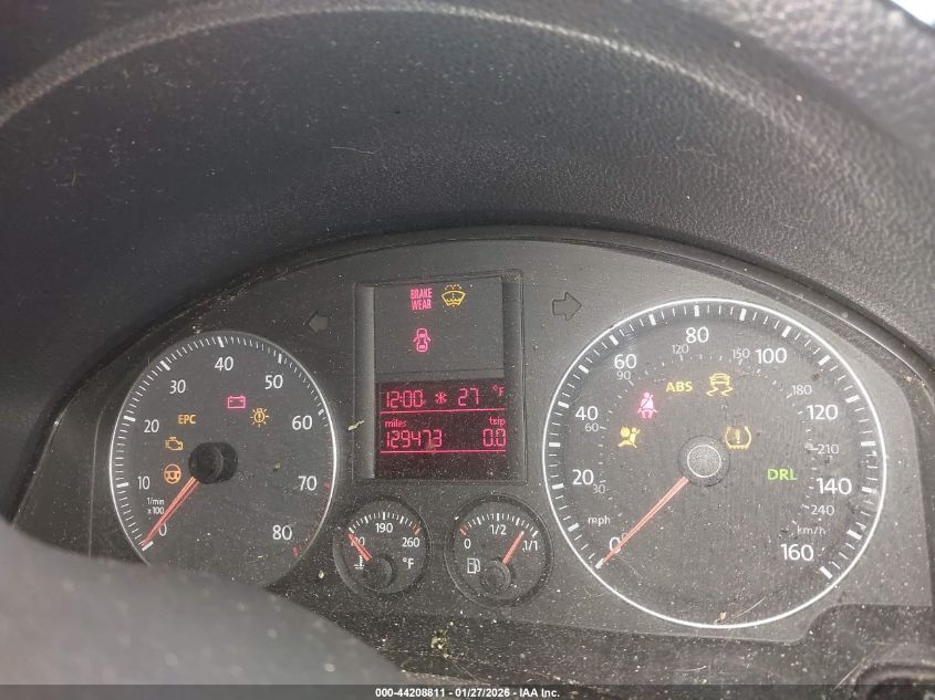 2009 Vw Jetta VIN: 3VWRZ71L19M129538 Lot: 44208811