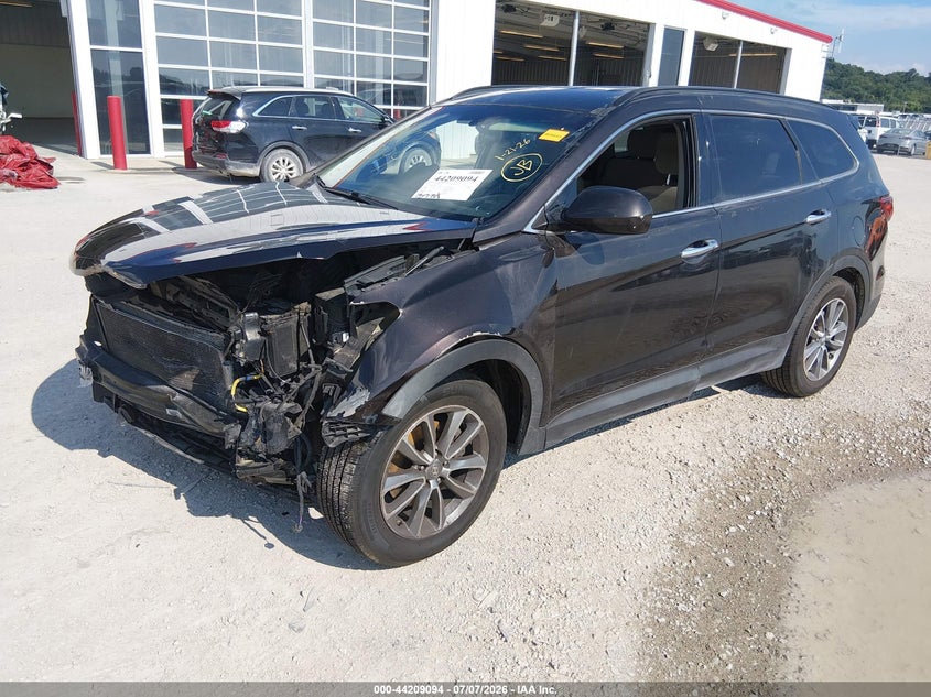 2017 Hyundai Santa Fe Se KM8SM4HF2HU167408 photo 1