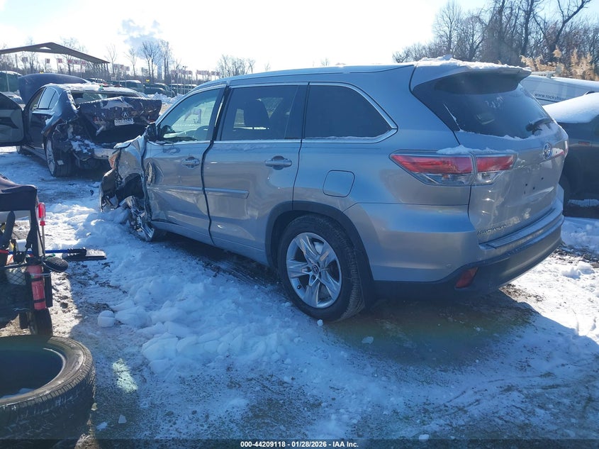 2016 Toyota Highlander Limited Platinum