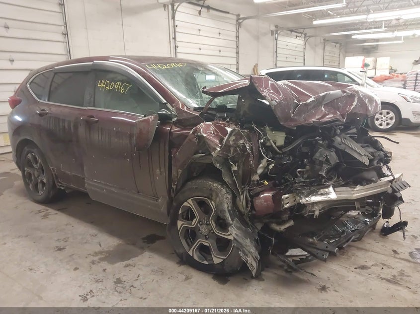 5J6RW2H58JL034554 2018 Honda Cr-V Ex auction photo 1