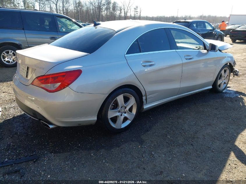 2016 Mercedes-Benz Cla 250 4Matic