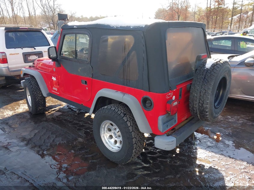 2004 Jeep Wrangler Se