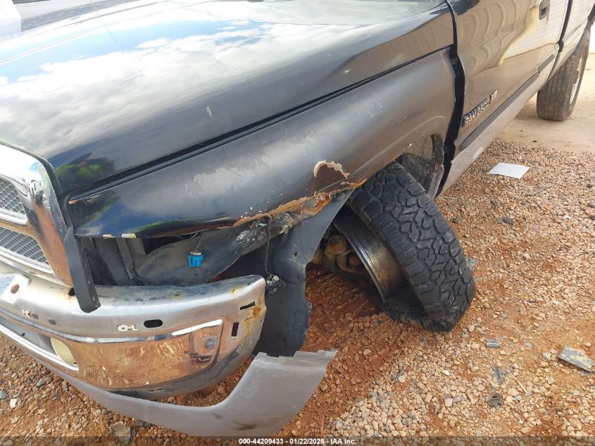 2002 Dodge Ram 2500 St VIN: 3B7KF23ZX2M277574 Lot: 44209433