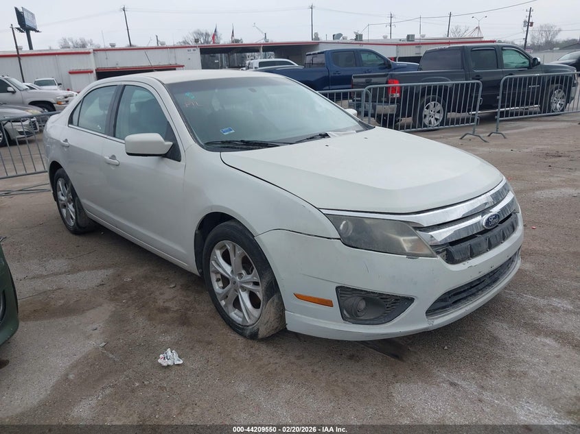 Vin: 3fahp0ha6cr246508, lot: 44705570, ford fusion se 20121