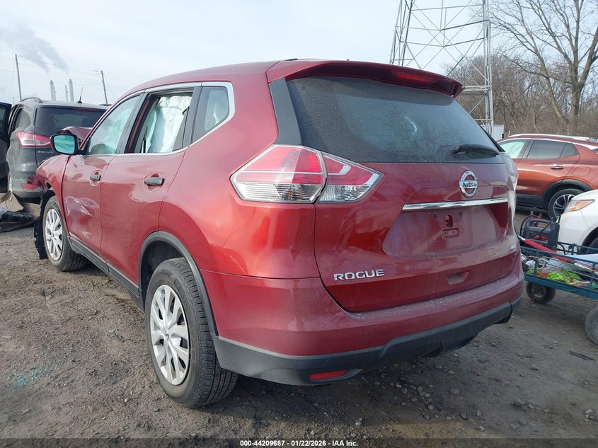 2016 Nissan Rogue S/Sl/Sv