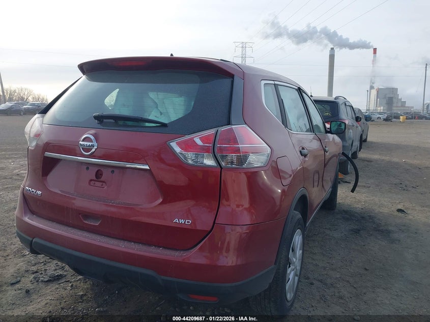 2016 Nissan Rogue S/Sl/Sv