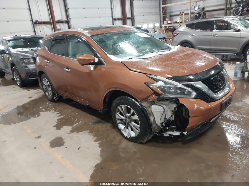 2018 Nissan Murano S/Sl/Sv/Platinum
