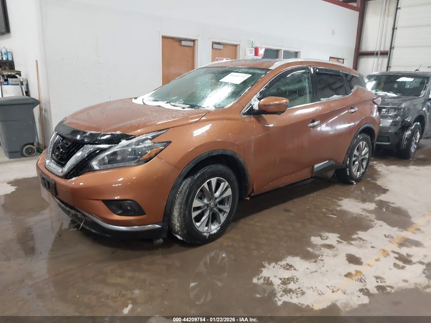 2018 Nissan Murano S/Sl/Sv/Platinum