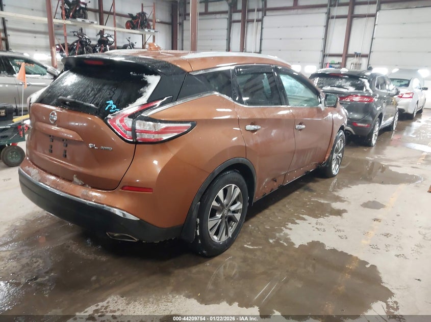 2018 Nissan Murano S/Sl/Sv/Platinum