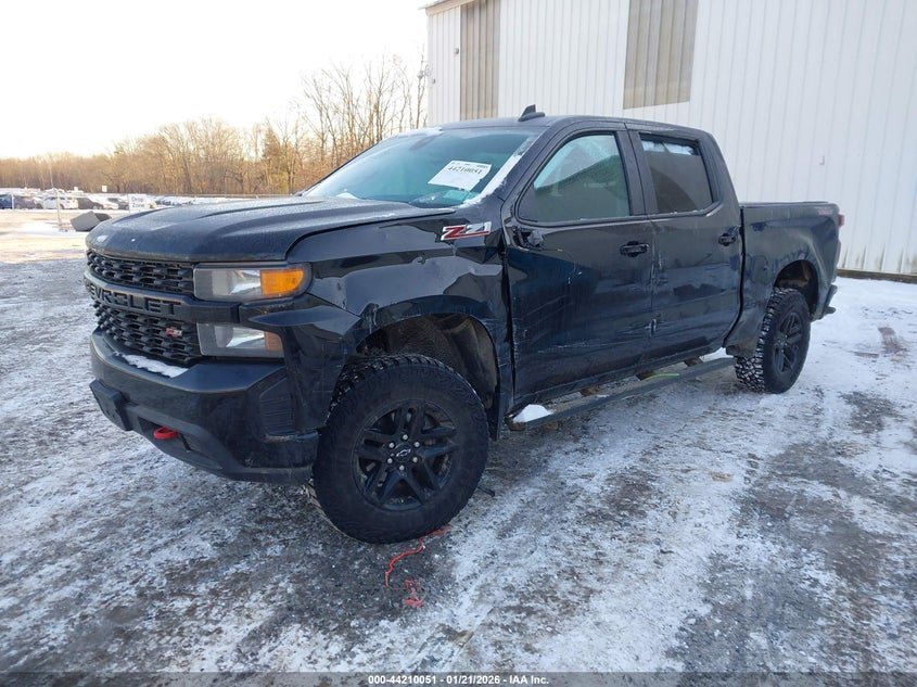 2021 Chevrolet Silverado 1500 4Wd Short Bed Custom Trail Boss