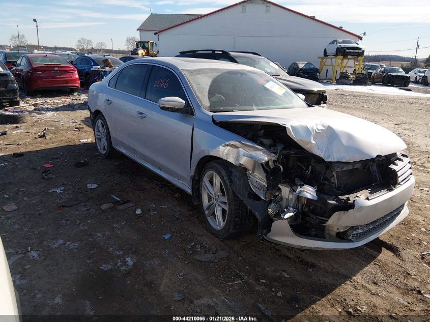 2015 Volkswagen Passat 2.0L Tdi Se