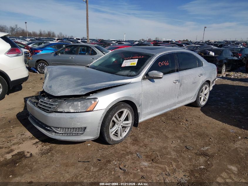 2015 Volkswagen Passat 2.0L Tdi Se